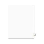 Avery Avery-Style Legal Side Tab Divider, Title: 24, Letter, White, 25/Pack AVE01024