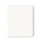 Avery Avery-Style Legal Side Tab Divider, Title: 26-50, Letter, White, 1 Set AVE01331