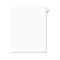 Avery Avery-Style Legal Side Tab Divider, Title: 26, Letter, White, 25/Pack AVE01026