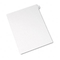 Avery Avery-Style Legal Side Tab Divider, Title: 26, Letter, White, 25/Pack AVE01026