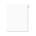 Avery Avery-Style Legal Side Tab Divider, Title: 26, Letter, White, 25/Pack AVE01026