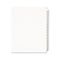 Avery Avery-Style Legal Side Tab Divider, Title: 276-300, Letter, White, 1 Set AVE01341
