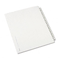Avery Avery-Style Legal Side Tab Divider, Title: 276-300, Letter, White, 1 Set AVE01341