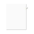 Avery Avery-Style Legal Side Tab Divider, Title: 28, Letter, White, 25/Pack AVE01028