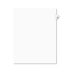 Avery Avery-Style Legal Side Tab Divider, Title: 28, Letter, White, 25/Pack AVE01028