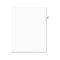 Avery Avery-Style Legal Side Tab Divider, Title: 30, Letter, White, 25/Pack AVE01030