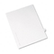 Avery Avery-Style Legal Side Tab Divider, Title: 30, Letter, White, 25/Pack AVE01030