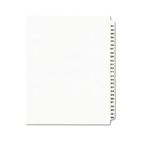 Avery Avery-Style Legal Side Tab Divider, Title: 301-325, Letter, White, 1 Set AVE01342