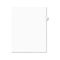 Avery Avery-Style Legal Side Tab Divider, Title: 31, Letter, White, 25/Pack AVE01031