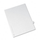 Avery Avery-Style Legal Side Tab Divider, Title: 31, Letter, White, 25/Pack AVE01031