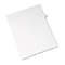 Avery Avery-Style Legal Side Tab Divider, Title: 32, Letter, White, 25/Pack AVE01032