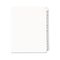 Avery Avery-Style Legal Side Tab Divider, Title: 326-350, Letter, White, 1 Set AVE01343