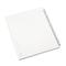 Avery Avery-Style Legal Side Tab Divider, Title: 326-350, Letter, White, 1 Set AVE01343