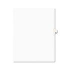 Avery Avery-Style Legal Side Tab Divider, Title: 36, Letter, White, 25/Pack AVE01036