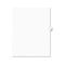 Avery Avery-Style Legal Side Tab Divider, Title: 36, Letter, White, 25/Pack AVE01036