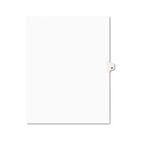 Avery Avery-Style Legal Side Tab Divider, Title: 37, Letter, White, 25/Pack AVE01037