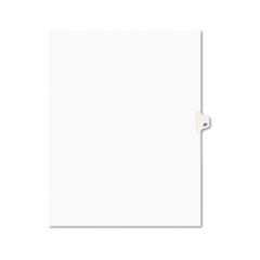 Avery Avery-Style Legal Side Tab Divider, Title: 37, Letter, White, 25/Pack AVE01037