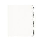 Avery Avery-Style Legal Side Tab Divider, Title: 376-400, Letter, White, 1 Set AVE01345