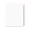 Avery Avery-Style Legal Side Tab Divider, Title: 376-400, Letter, White, 1 Set AVE01345