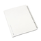 Avery Avery-Style Legal Side Tab Divider, Title: 376-400, Letter, White, 1 Set AVE01345