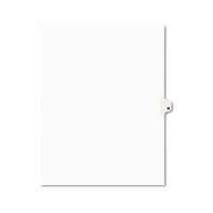 Avery Avery-Style Legal Side Tab Divider, Title: 38, Letter, White, 25/Pack AVE01038