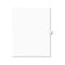 Avery Avery-Style Legal Side Tab Divider, Title: 38, Letter, White, 25/Pack AVE01038