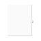 Avery Avery-Style Legal Side Tab Divider, Title: 39, Letter, White, 25/Pack AVE01039