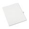 Avery Avery-Style Legal Side Tab Divider, Title: 40, Letter, White, 25/Pack AVE01040
