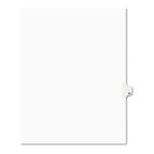 Avery Avery-Style Legal Side Tab Divider, Title: 41, Letter, White, 25/Pack AVE01041