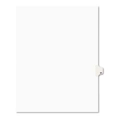 Avery Avery-Style Legal Side Tab Divider, Title: 41, Letter, White, 25/Pack AVE01041