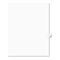 Avery Avery-Style Legal Side Tab Divider, Title: 41, Letter, White, 25/Pack AVE01041