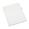 Avery Avery-Style Legal Side Tab Divider, Title: 43, Letter, White, 25/Pack AVE01043