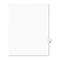 Avery Avery-Style Legal Side Tab Divider, Title: 44, Letter, White, 25/Pack AVE01044