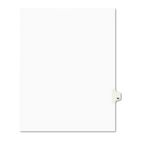 Avery Avery-Style Legal Side Tab Divider, Title: 44, Letter, White, 25/Pack AVE01044