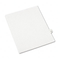 Avery Avery-Style Legal Side Tab Divider, Title: 45, Letter, White, 25/Pack AVE01045