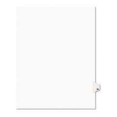Avery Avery-Style Legal Side Tab Divider, Title: 46, Letter, White, 25/Pack AVE01046