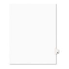 Avery Avery-Style Legal Side Tab Divider, Title: 46, Letter, White, 25/Pack AVE01046