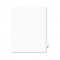 Avery Avery-Style Legal Side Tab Divider, Title: 48, Letter, White, 25/Pack AVE01048