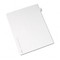 Avery Avery-Style Legal Side Tab Divider, Title: 48, Letter, White, 25/Pack AVE01048