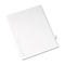 Avery Avery-Style Legal Side Tab Divider, Title: 5, Letter, White, 25/Pack AVE11915