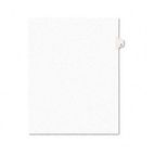 Avery Avery-Style Legal Side Tab Divider, Title: 5, Letter, White, 25/Pack AVE11915