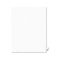 Avery Avery-Style Legal Side Tab Divider, Title: 50, Letter, White, 25/Pack AVE01050