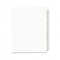 Avery Avery-Style Legal Side Tab Divider, Title: 51-75, Letter, White, 1 Set AVE01332