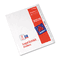 Avery Avery-Style Legal Side Tab Divider, Title: 51-75, Letter, White, 1 Set AVE11396