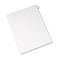 Avery Avery-Style Legal Side Tab Divider, Title: 51, Letter, White, 25/Pack AVE01051