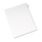 Avery Avery-Style Legal Side Tab Divider, Title: 52, Letter, White, 25/Pack AVE01052