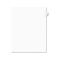 Avery Avery-Style Legal Side Tab Divider, Title: 53, Letter, White, 25/Pack AVE01053
