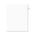 Avery Avery-Style Legal Side Tab Divider, Title: 53, Letter, White, 25/Pack AVE01053