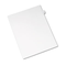Avery Avery-Style Legal Side Tab Divider, Title: 54, Letter, White, 25/Pack AVE01054