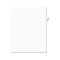 Avery Avery-Style Legal Side Tab Divider, Title: 56, Letter, White, 25/Pack AVE01056